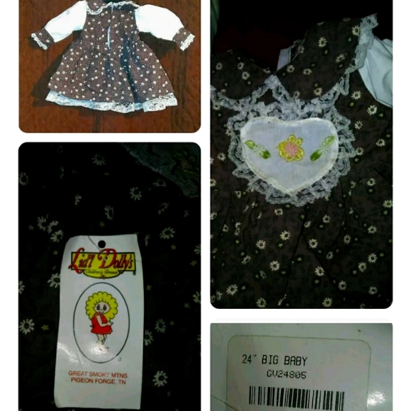 Lid'l Dollys 24" Big Baby Dress must see - Picture 2 of 3